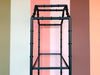 Faux Bamboo Metal Etagere