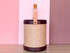 Wicker Wrapped Ice Bucket