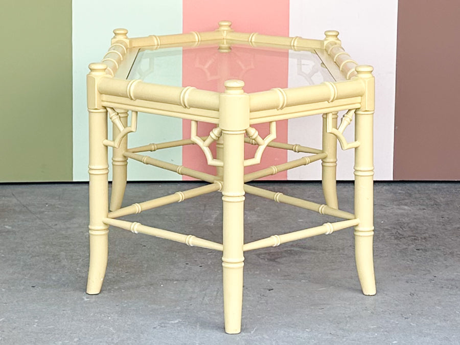 Thomasville Faux Bamboo Coffee Table