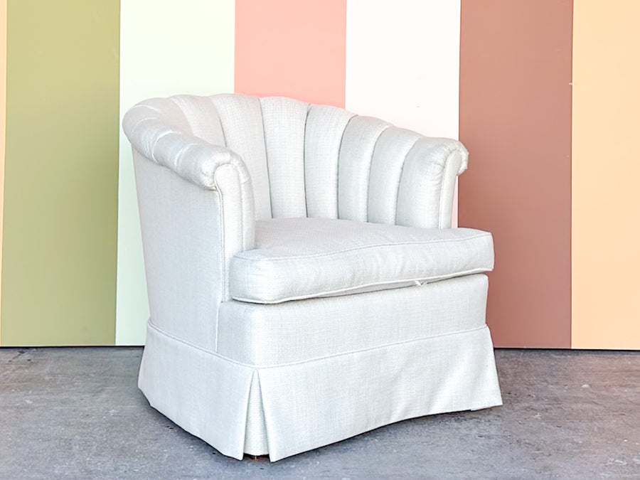 Sweet Shell Back Upholstered Chair