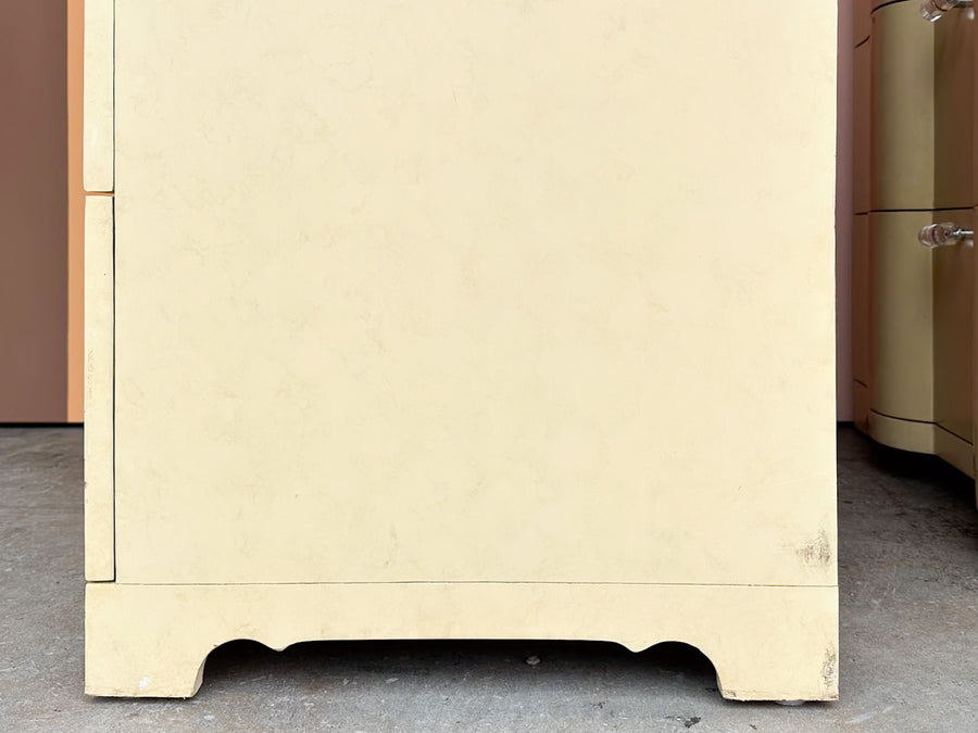 Pair of Lane Venture Serpentine Front Chests