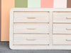 Coastal Cool Pencil Reed Rattan Dresser