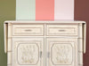 Thomasville Faux Bamboo Flip Top Server