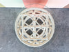 Palm Beach Chic Rattan Side Table