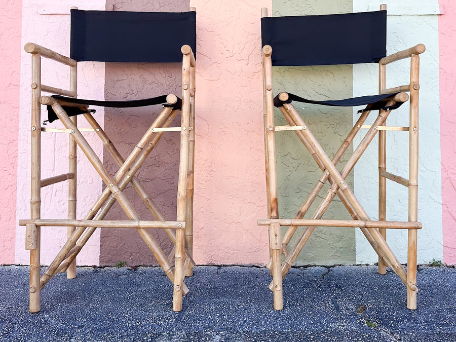 Kips Bay Show House Tiki Bar and Stools