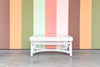 Pencil Reed Twisted Rattan Coffee Table