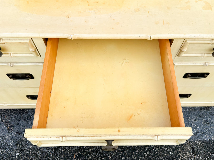 Ficks Reed Faux Bamboo Dresser