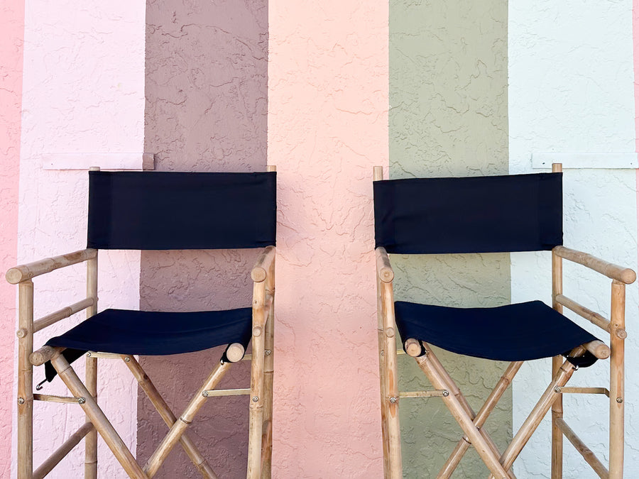 Kips Bay Show House Tiki Bar and Stools