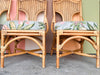 Set of Four Island Style Rattan Dining Chairs