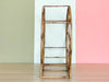 Metal Faux Bamboo Wine Rack