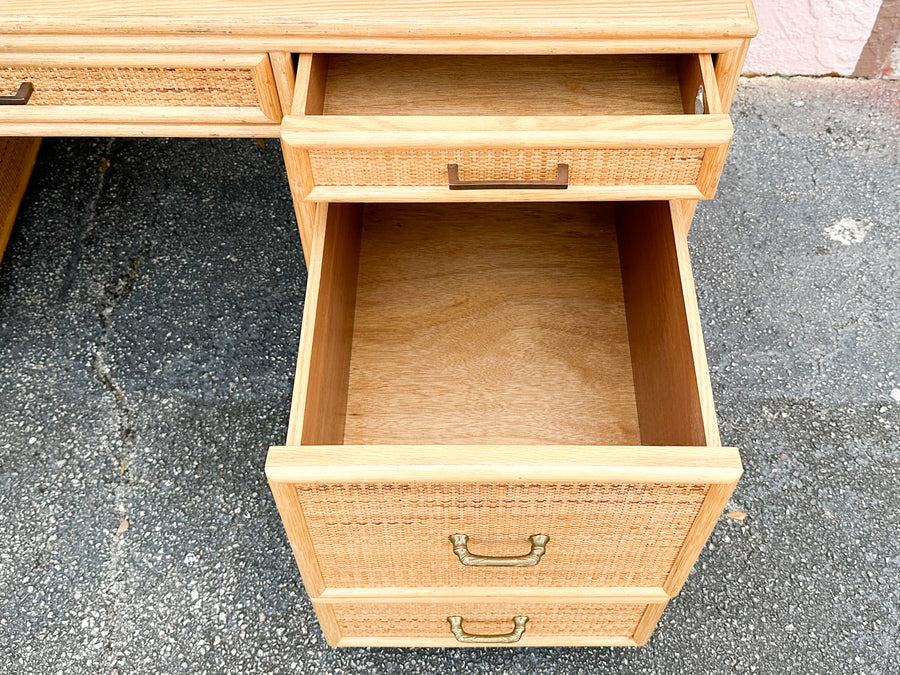 Bielecky Brothers Rattan Desk