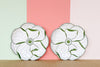 Set of Eight Italian Flower Plates