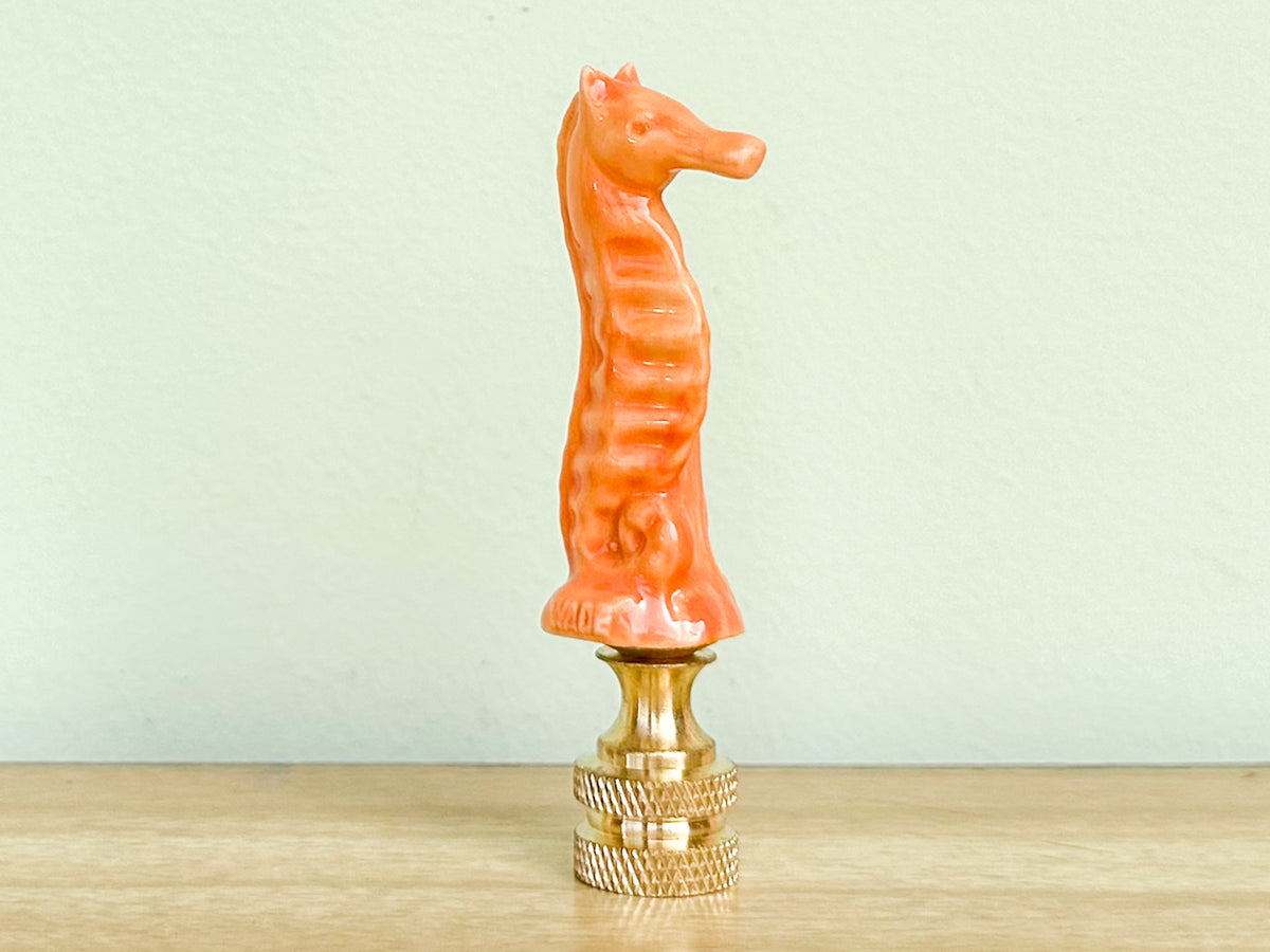 Wade Whimsies Oceana Seahorse Finial