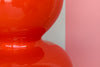 Pair of Orange Crush Gourd Lamps