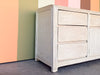 Coastal Cool Pencil Reed Rattan Credenza