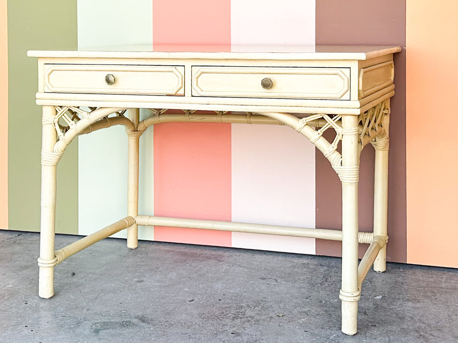 Ficks Reed Rattan Desk