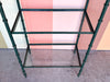 Faux Bamboo Metal Etagere