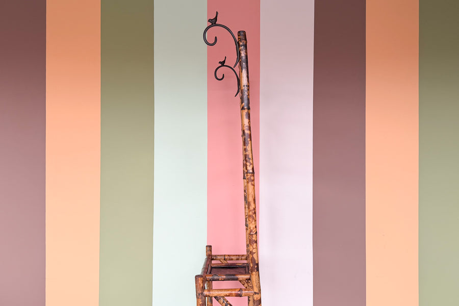 Tortoiseshell Bamboo Hall Tree