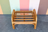 Rattan Lounge Chair and Ottoman