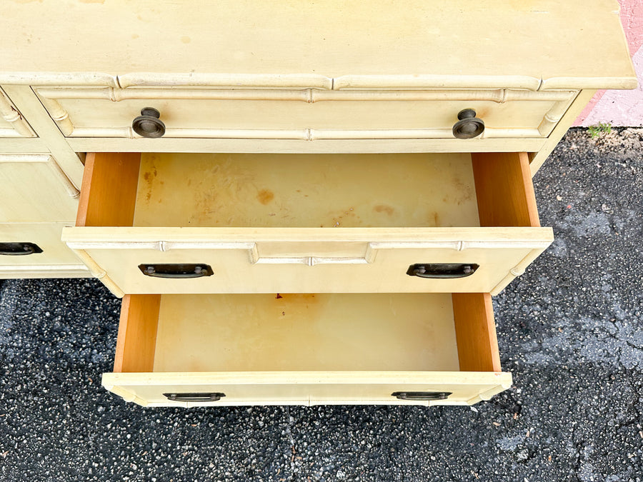 Ficks Reed Faux Bamboo Dresser