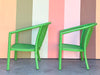 Pair of Meadowcraft Faux Bamboo Chairs