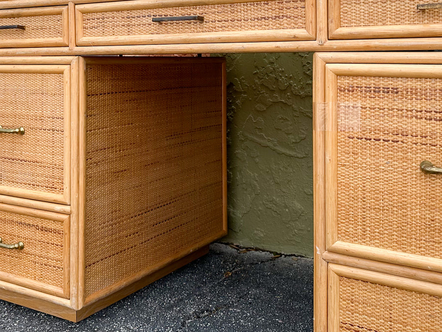 Bielecky Brothers Rattan Desk