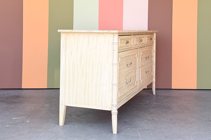 Thomasville Faux Bamboo Dresser