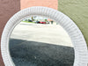 Wicker Chic Round Mirror