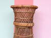 Woven Rattan Plant Stand