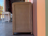 Coastal Cool Pencil Reed Rattan Credenza