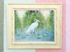 Pair of Old Florida Egret Original Art