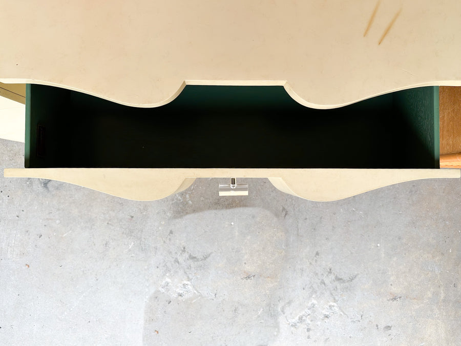 Pair of Lane Venture Serpentine Front Chests
