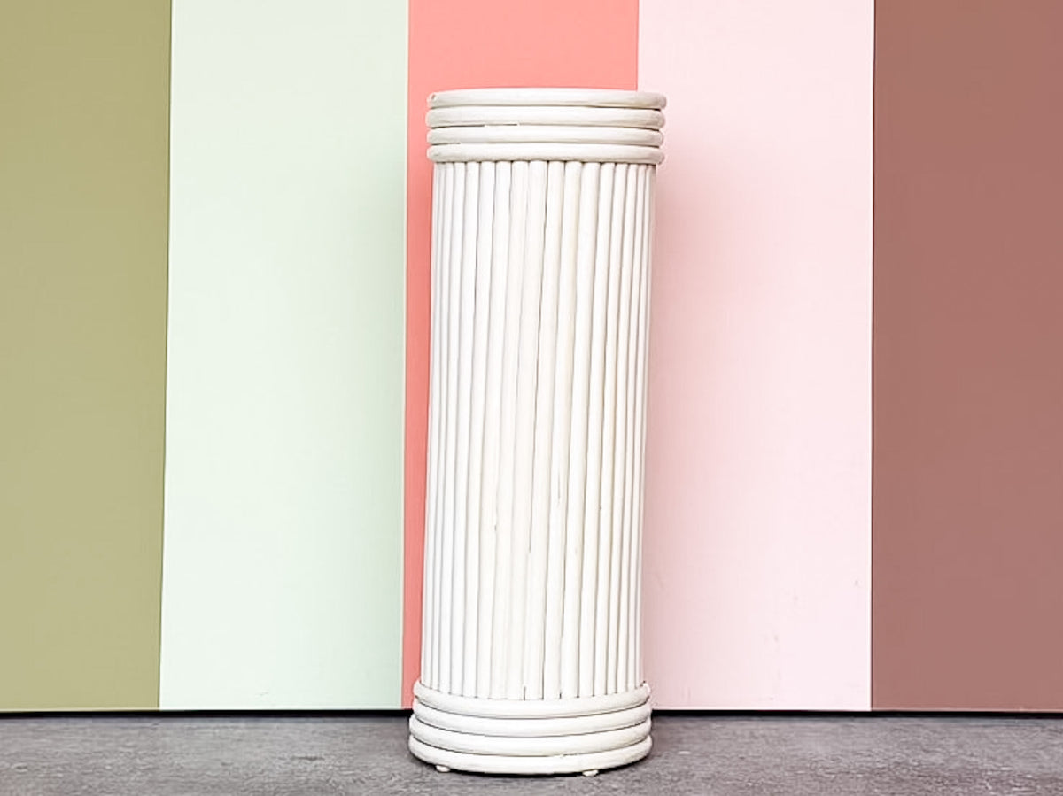 Rattan Pedestal