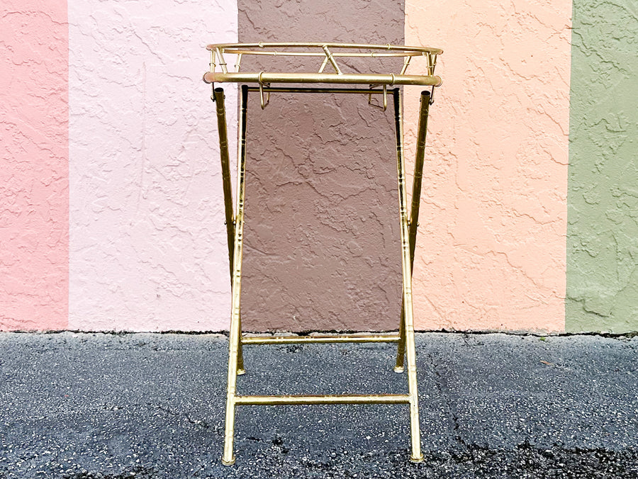 Cute Regency Style Folding Side Table
