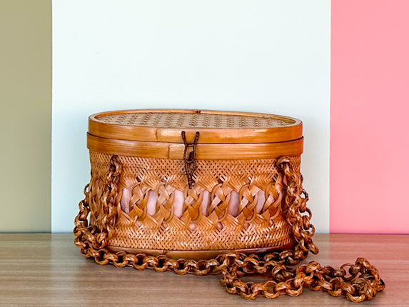 Rattan Basket Purse