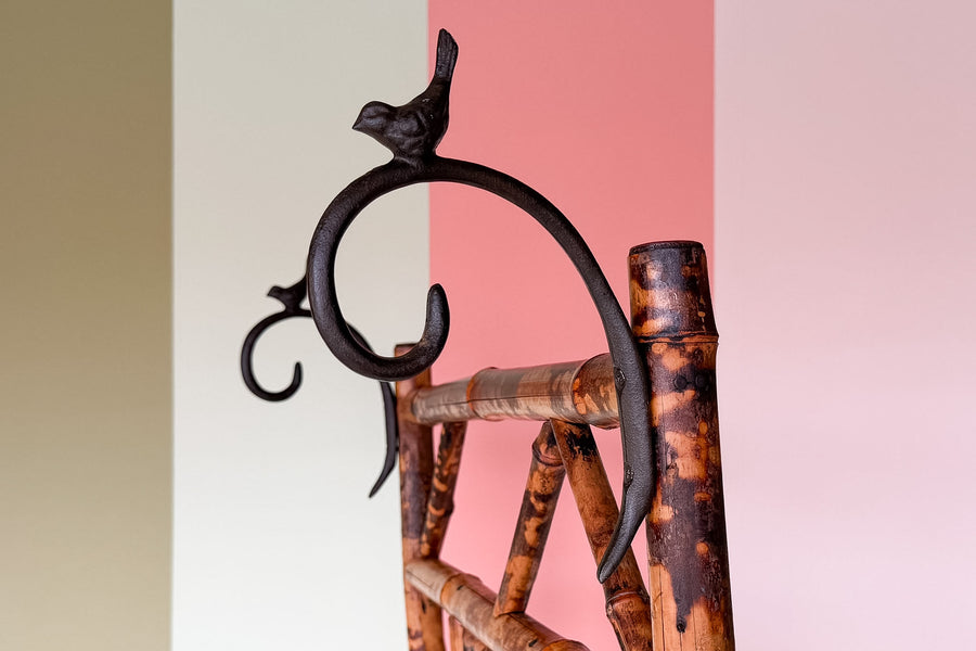 Tortoiseshell Bamboo Hall Tree
