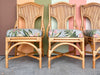 Set of Four Island Style Rattan Dining Chairs