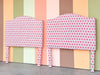 Pair of Roller Rabbit Upholstered Twin Headboards