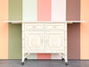 Thomasville Faux Bamboo Flip Top Server