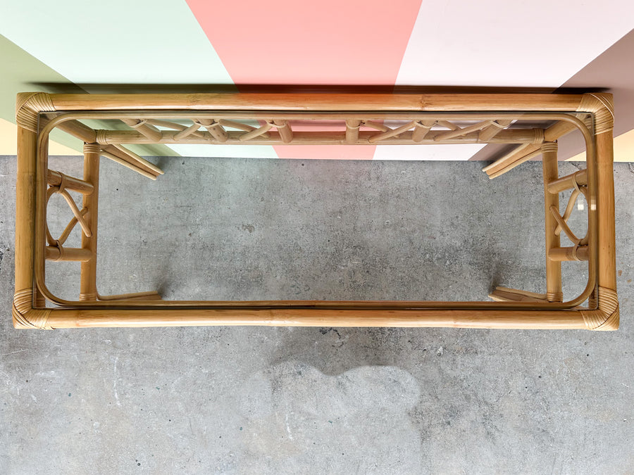 Coastal Rattan Console