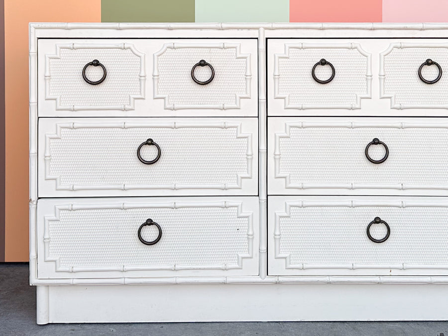 Faux Bamboo Omega Dresser