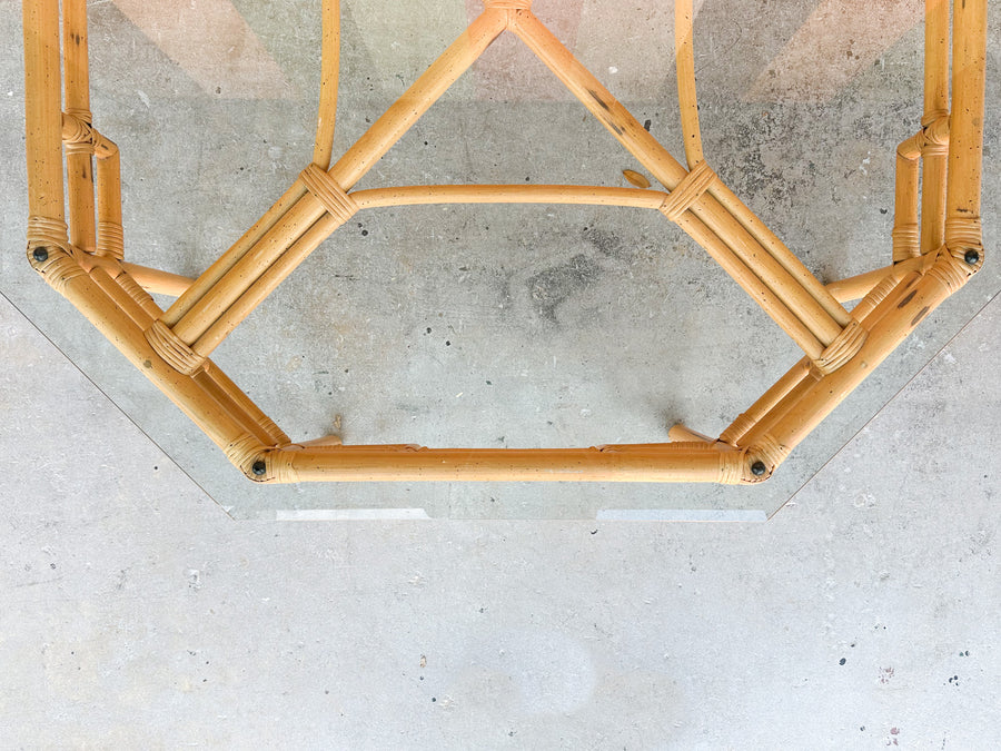 Ficks Reed Rattan Coffee Table