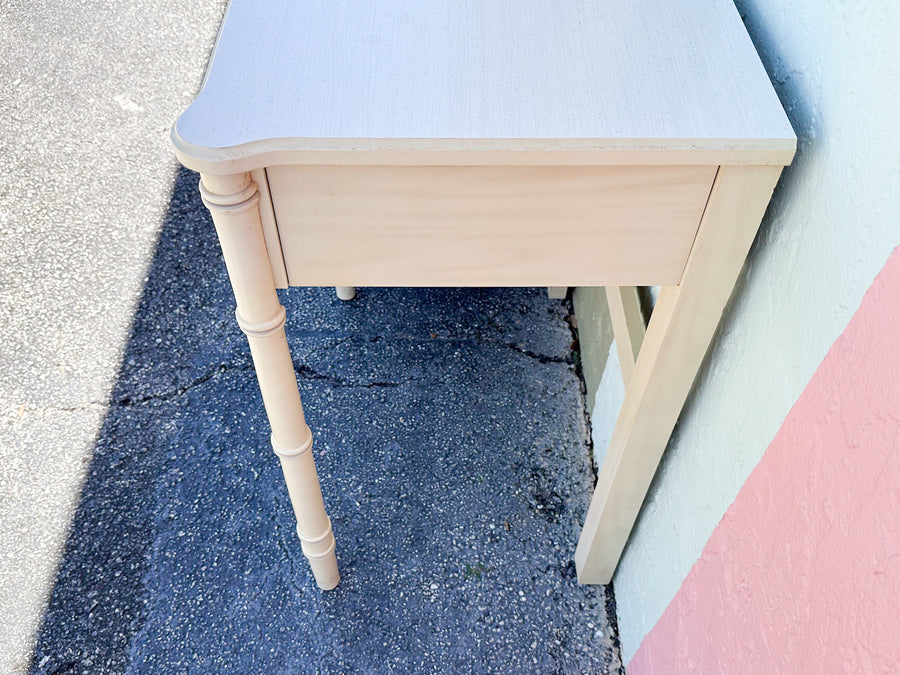 Palm Beach Chic Faux Bamboo Desk