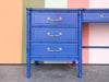 Painted Henry Link Faux Bamboo Desk