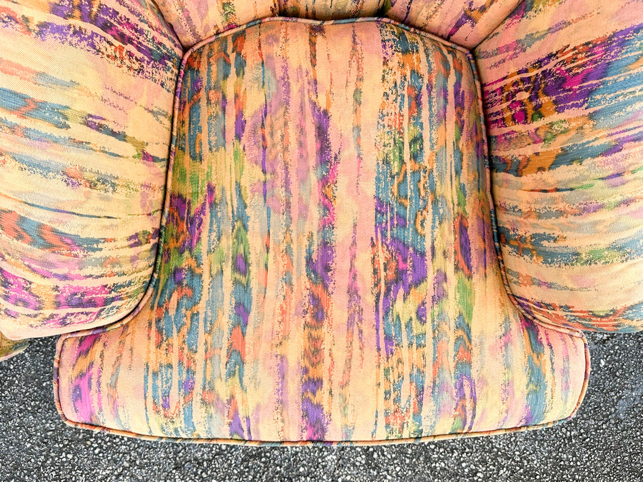 Pair of So Colorful Barrel Swivel Chairs