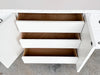 Palm Beach Style Faux Bamboo Credenza