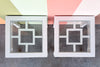 Pair of Ming Style Fretwork Side Tables