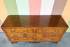Handsome Ficks Reed Faux Bamboo and Rattan Dresser