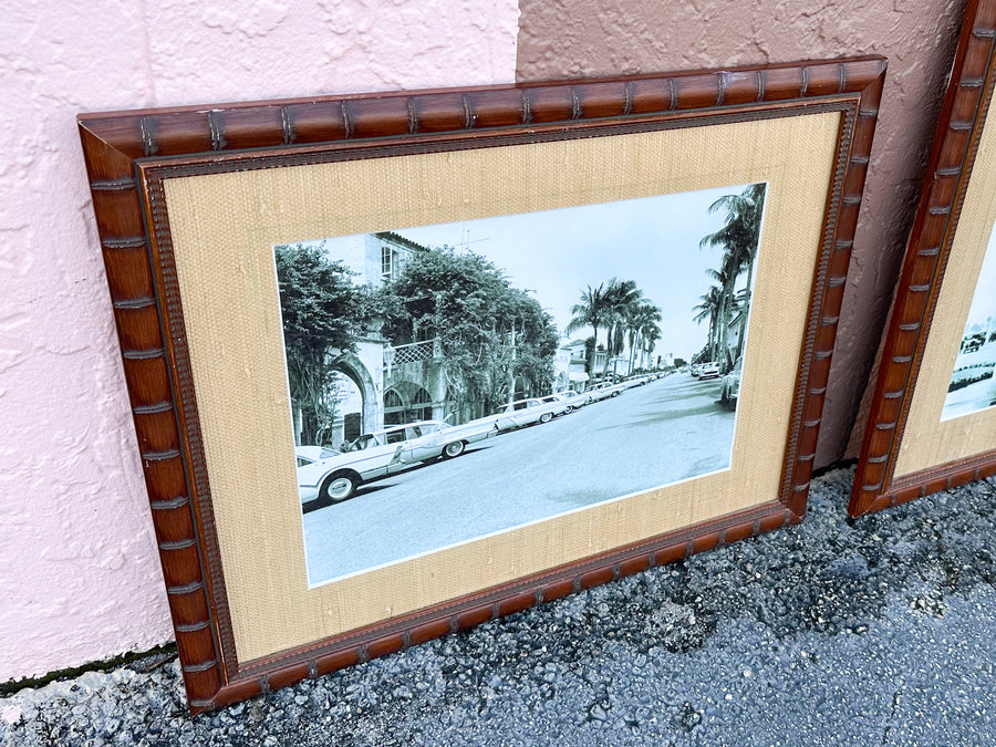 Set of Three Old Palm Beach Photos from the Breakers