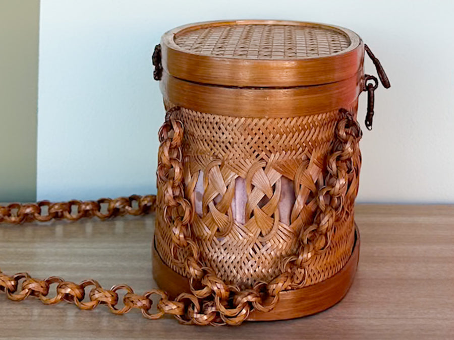 Rattan Basket Purse